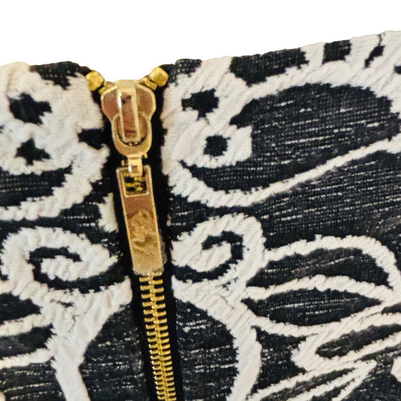 Eliza J Black and White Sheath Dress Office Dress 3/4 Sleeve Dress SZ 10 - Picture 7 of 10